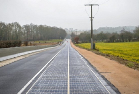 World`s first solar panel road opens in Normandy village 